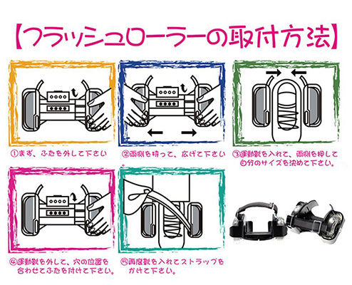 楽天市場 光る 誰でも滑れる フラッシュローラー 自分の靴がローラーシューズ ローラースケートに 誕生日 プレゼント クリスマス クリスマスプレゼント Toy Zakka Mimiy ミミー