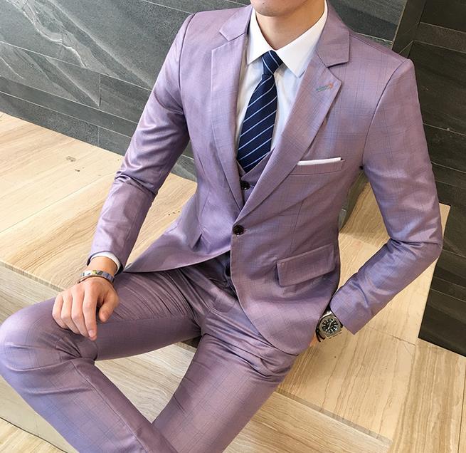 楽天市場 新品 3点セット ビジネススーツ メンズスーツ コート ジャケット パンツスーツ ズボンスーツ ベスト 長袖 通勤 オフィス トップス 制服 事務服 入学 結婚フォーマル 洗える 細身 春夏 1ボタン M 5xl Woop Woop First Store