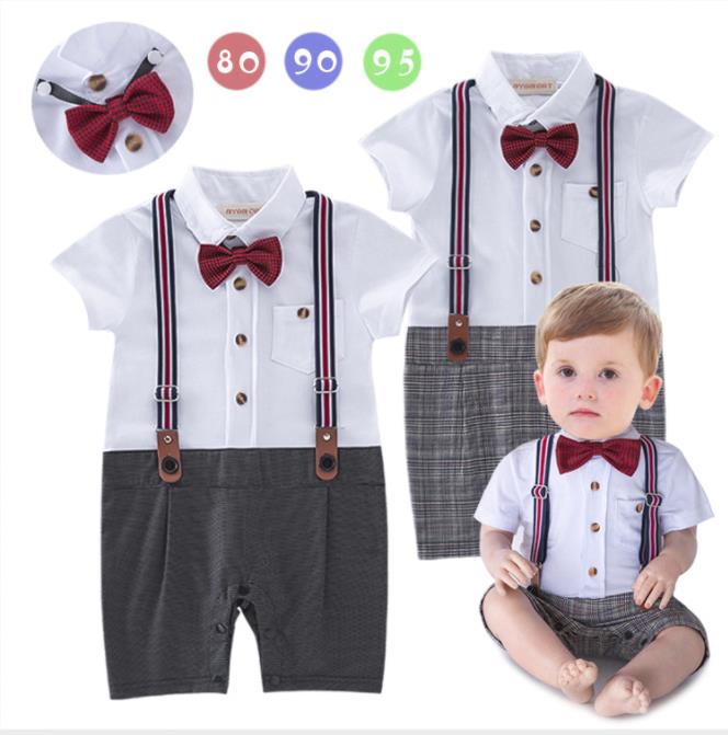 楽天市場 送料無料 80 90 95 半袖 ロンパース 男の子 ベビースーツ 男の子 フォーマル 男の子スーツ 子供服 ベビーフォーマル 男の子 カバーオール ロンパース 新生児 幼児 結婚式 七五三 卒園式 入園式 出産祝い 記念日 撮影 カバーオール ロンパース Woop Woop