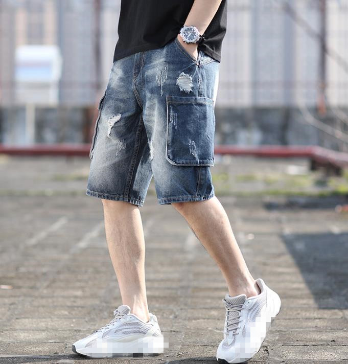 楽天市場 夏デニムパンツ メンズ ショートパンツ デニム 無地 コットン ハーフパンツ 五分丈 短パン チェックパンツ 膝上 ひざ上 ゆったり 大きいサイズ ダメージ加工 Woop Woop First Store