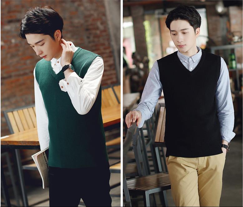 楽天市場 4色 S M L Xl Xxl Xxxl ベスト 無地 Vネック ノースリーブ サマーニット スクール レディース 春秋 ニット コットン ユニフォーム スクール メンズ お兄系 メンズファッション 防寒 Woop Woop First Store