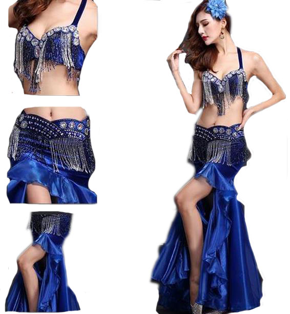 楽天市場】ベリーダンス衣装 マーメイドフリル【全3色】 OC1206 ベリー