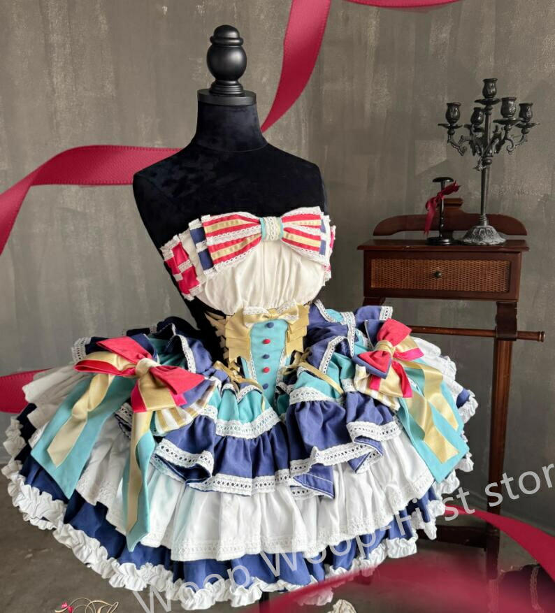 LOLITA ロリータ ゴスロリ コスプレ  御手伝いさん服 御召しもの  文物祭 翰林院祭 御召しもの  仮面舞踏会 ハロウィン  おすすめ 好いたらしい 長袖 御召しもの 日常 活動写真 一こま 花嫁御寮 御召しもの 新販 円光ウィーン op 衣装  ふわふわスコート