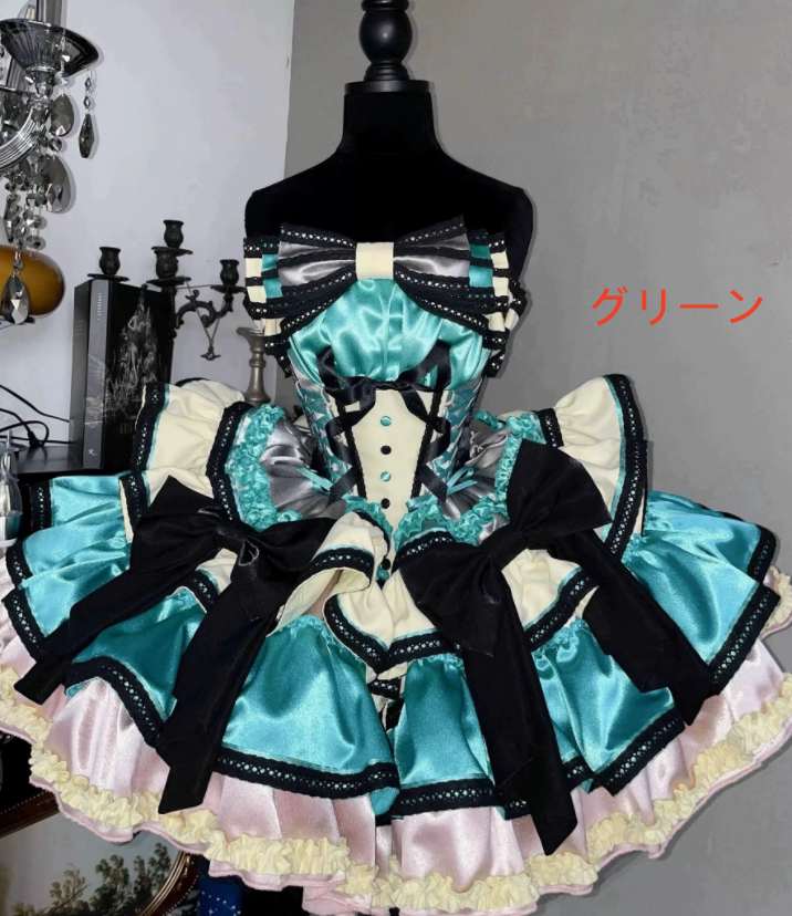 LOLITA ロリータ ゴスロリ コスプレ メイド服 コスチューム 文化祭 学園祭 衣装 仮装 ハロウィン おすすめ 可愛い 長袖 ドレス 日常 写真 舞台 花嫁 洋服 新販 ハロウィーン op ワンピース ふわふわスカート|Woop Woop-First store