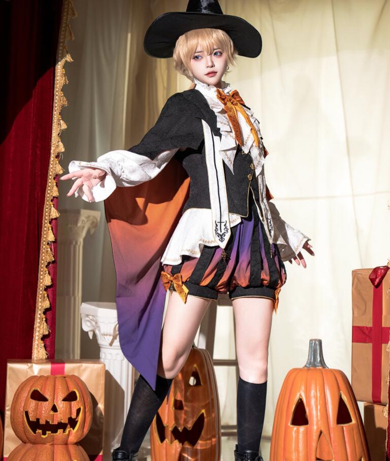 LOLITA ロリータ /ナイト爵服/3点仕掛ける/晴れ晴れしい服/衣装 JSK OP ゴスロリ コスプレ  お手伝いさん服 お召しもの  培養祭 翰林院祭 お召しもの  仮面舞踏会 ハロウィン  おすすめ 好いたらしい  日常 活動写真 一こま 花嫁御寮 お召しものあやつり人形お召しもの ティアードスカート バレー 頭光ウィーン Halloween
