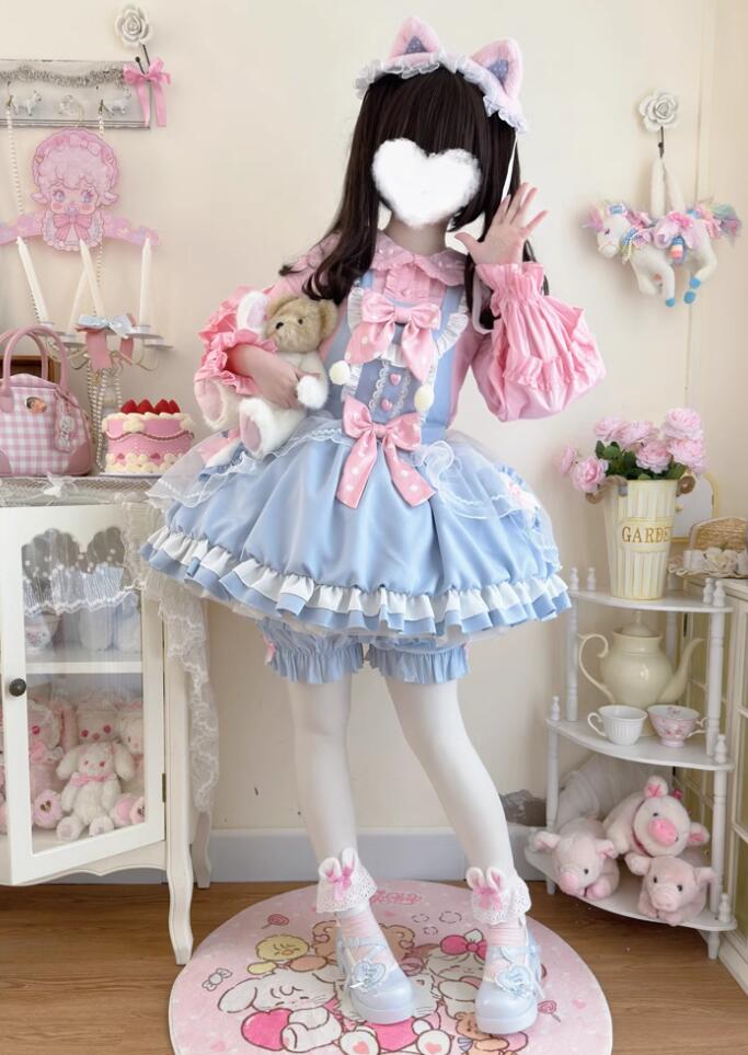 LOLITA ロリータ 2点書き割り/jsk 衣裳 ゴスロリ コスプレ  お手伝いさん服 御召しもの  教養祭 翰林院祭 御召しもの  仮面舞踏会 ハロウィン  おすすめ 好いたらしい 長袖 御召しもの 日常 活動写真 一こま 花嫁御寮 御召しもの 日暈ウィーン スコート