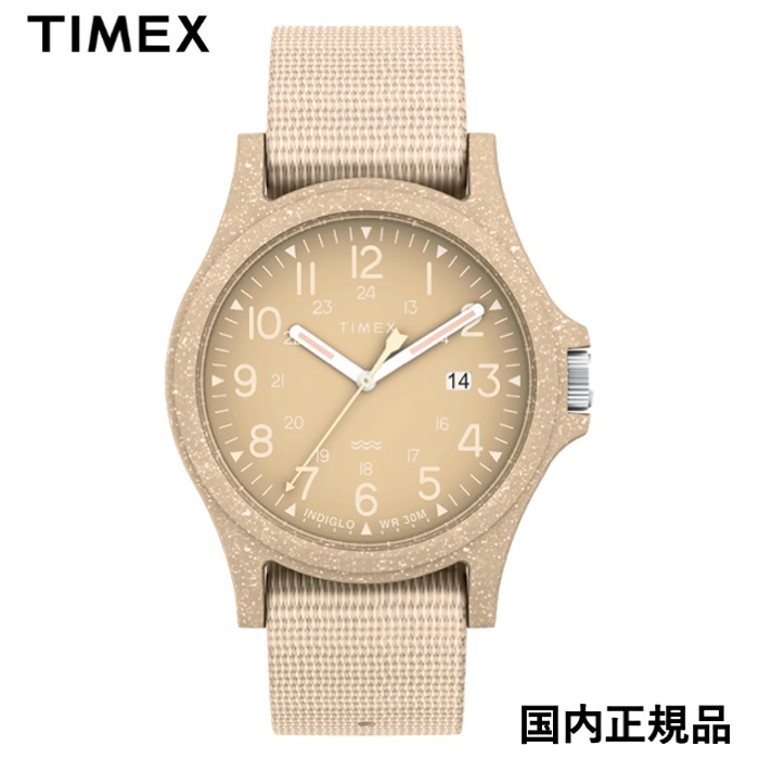 TIMEX タイメックス Reclaim Ocean リクレイム オーシャン ベージュ TW2V95900|ジュエリー&ウォッチ ミムラ