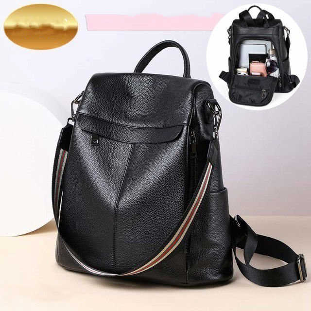 100 品質保証 リュック レディース 大容量 おしゃれ リュックサック 本革 レザー 通学 女子 通勤 黒 防犯 3way 2way ポケット 多い カジュアル 多機能