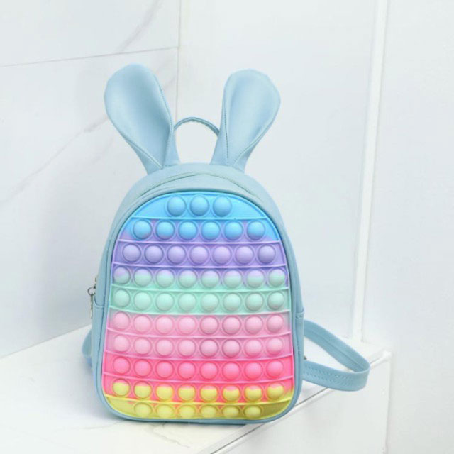 パーティを彩るご馳走や レジャーパック ポップ プッシュポップ ィース うさぎの耳 プッシュ キッズ 子供 レデ ポップイット 通学 バブル 兎  ビジネスリュック バックパック ストレス解消グッズ 通勤 旅行 学生 防撥水 リュック www.smart-restaurants.co.uk