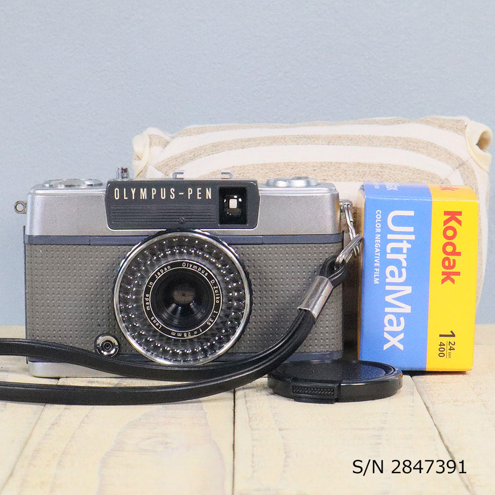 楽天市場】【整備済】【保証付 】 オリンパス OLYMPUS TRIP 35 S/N 1444337（ケース・フイルム付セット） フィルムカメラ  フイルムカメラ 【中古】 : ミーナ