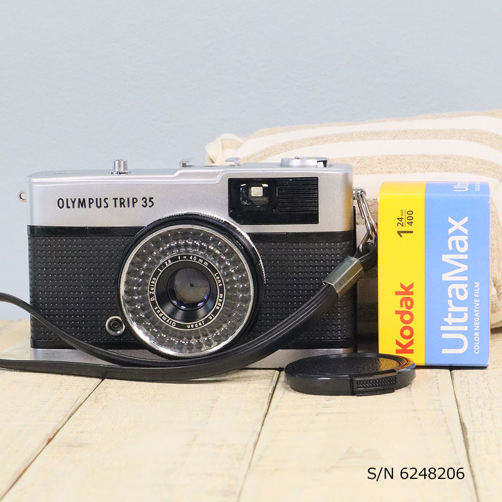 OLYMPUS】 TRIP 35 フィルムカメラ（分解整備済・オリジナル