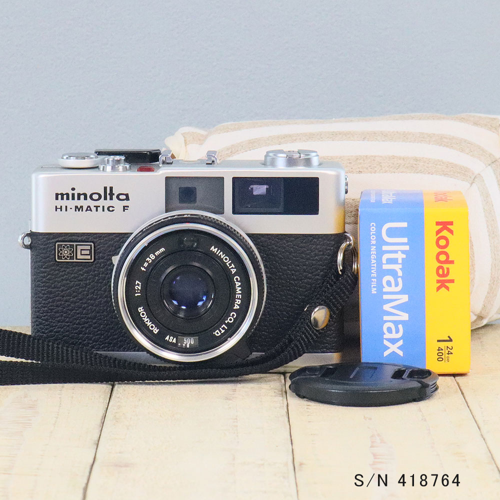 OLYMPUS PEN-EE / D.ZUIKO 2.8cm F3.5 整備済 ネガフィルム付