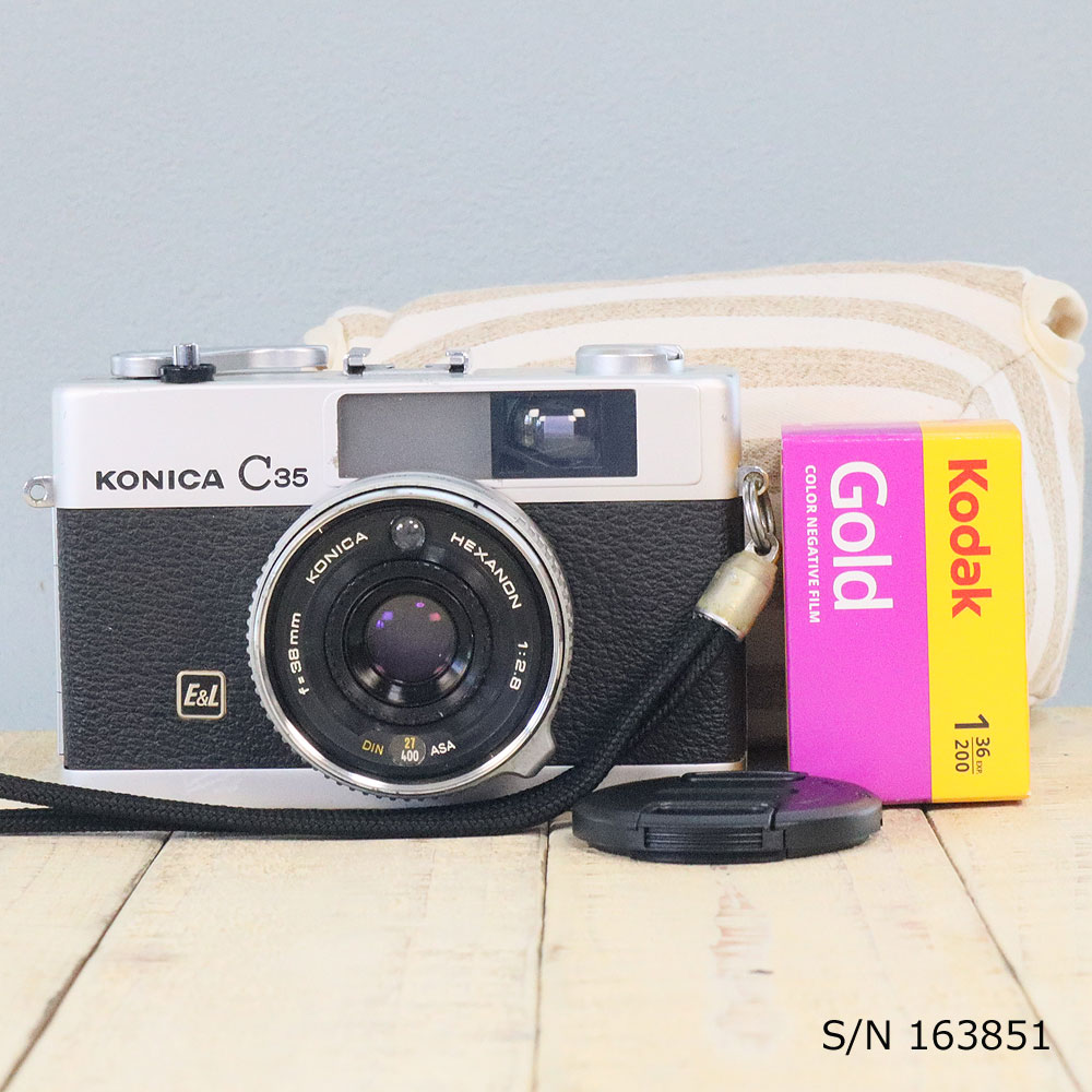 楽天市場】【整備済】【保証付 】 コニカ KONICA C35 E&L S/N