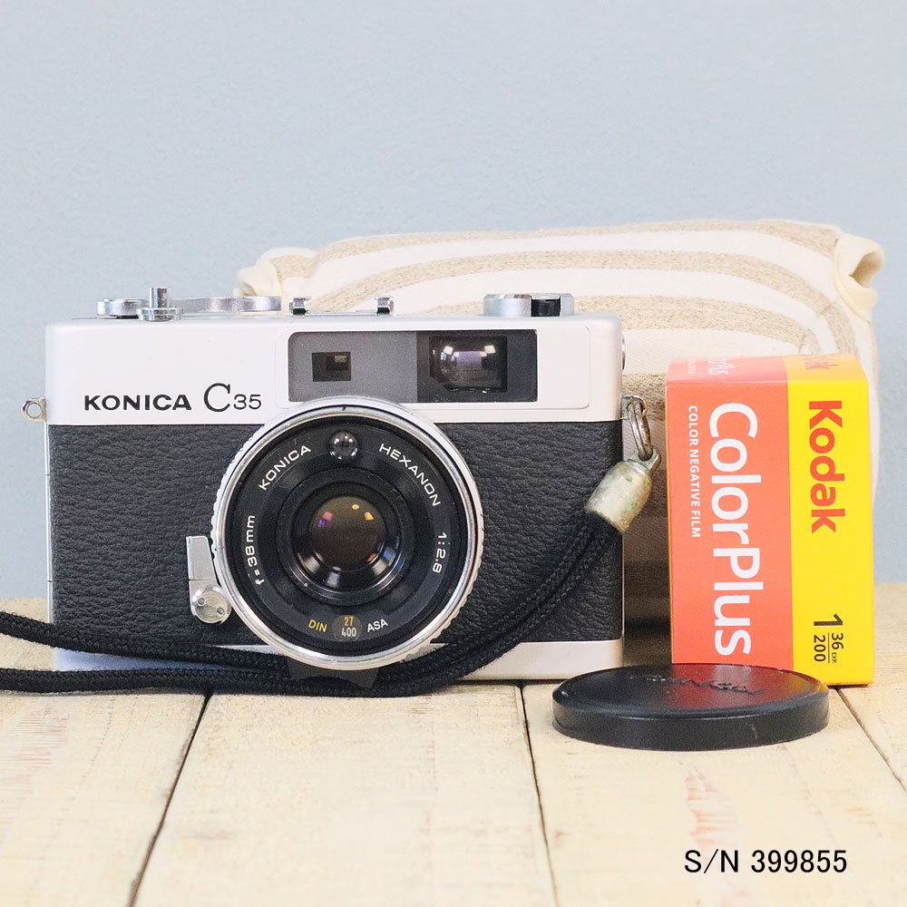 楽天市場】【整備済】【保証付 】 コニカ KONICA C35 EF S/N