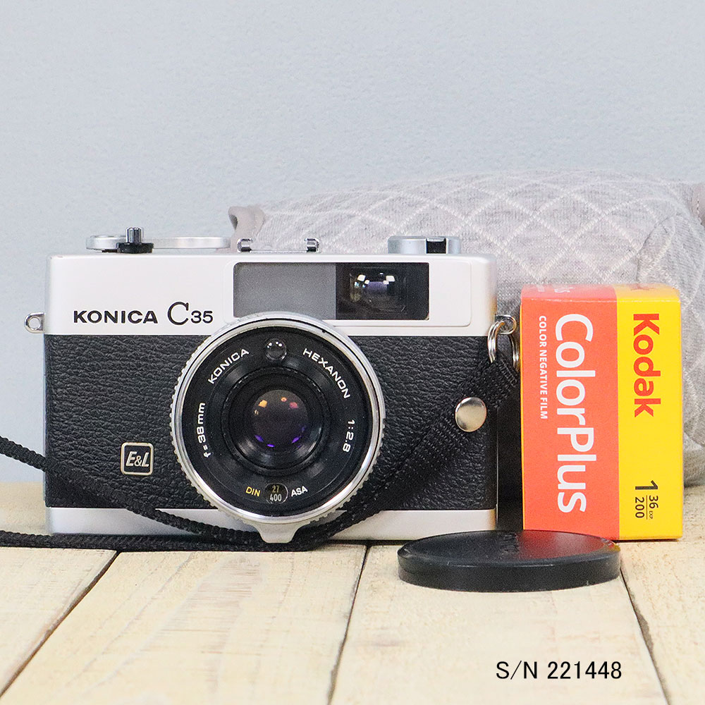 ニコンEM コニカc35 ペンタックスmv1 フィルムカメラ3台Mまとめ