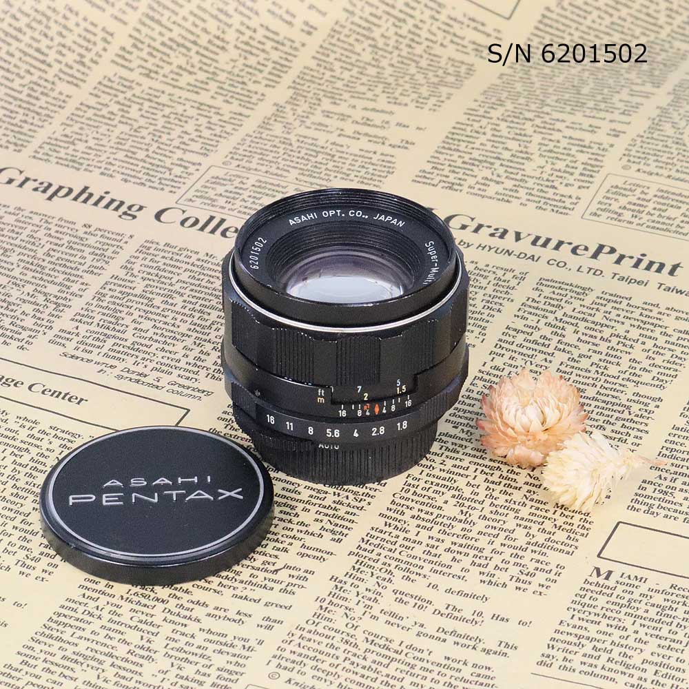 【美品・動作保証】ペンタックス SMCタクマー 1.4 50mm レンズカバー付 PENTAX SMC TAKUMAR 50mm F1.4 | ミーナ