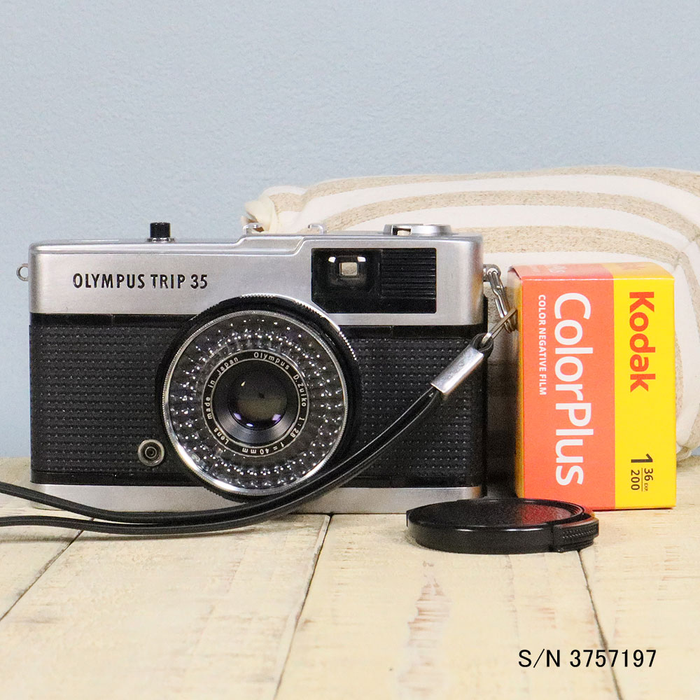 楽天市場】【整備済】【保証付 】 オリンパス OLYMPUS TRIP 35 S/N