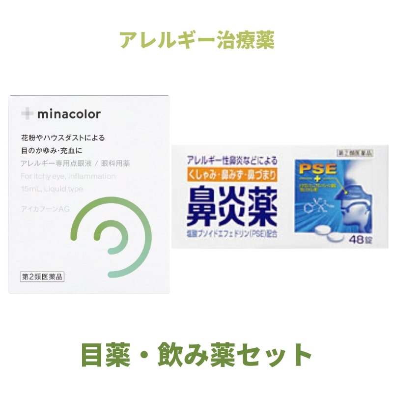 市場 花粉症セット 鼻炎薬A 指定第2類医薬品 クニヒロ