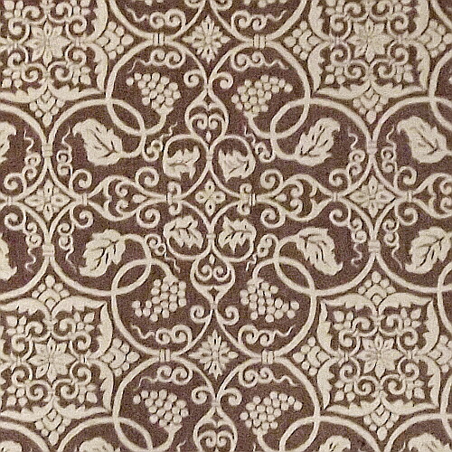 価値ある一枚！正倉院紋様★西陣織　葡萄唐草文　苔色　未使用品★大判風呂敷　日本製 価値ある一枚！正倉院紋様☆西陣織 葡萄唐草文 苔色 未使用品