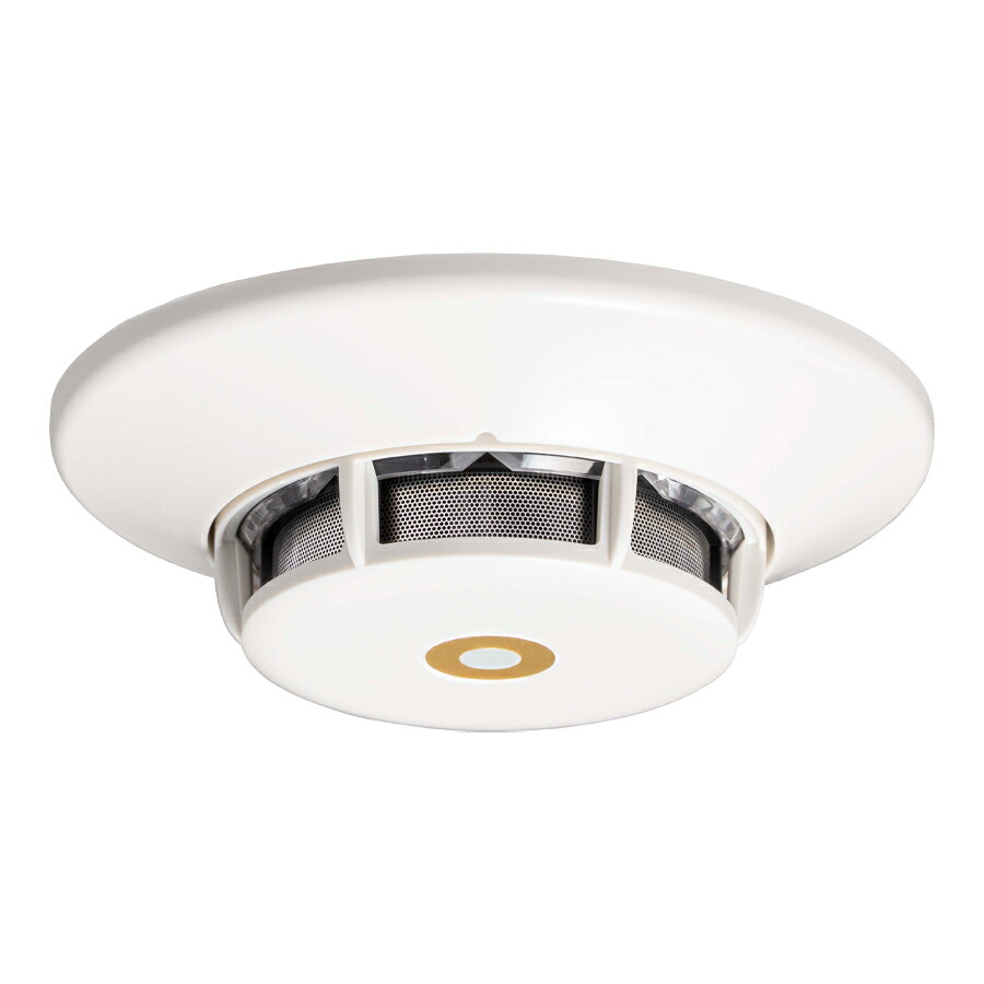 能美防災 光電アナログ式スポット型感知器　FDKJ051R-D-X 2個ベース付 光電式アナログ式スポット型感知器(自動試験機能付) FDKJ051R