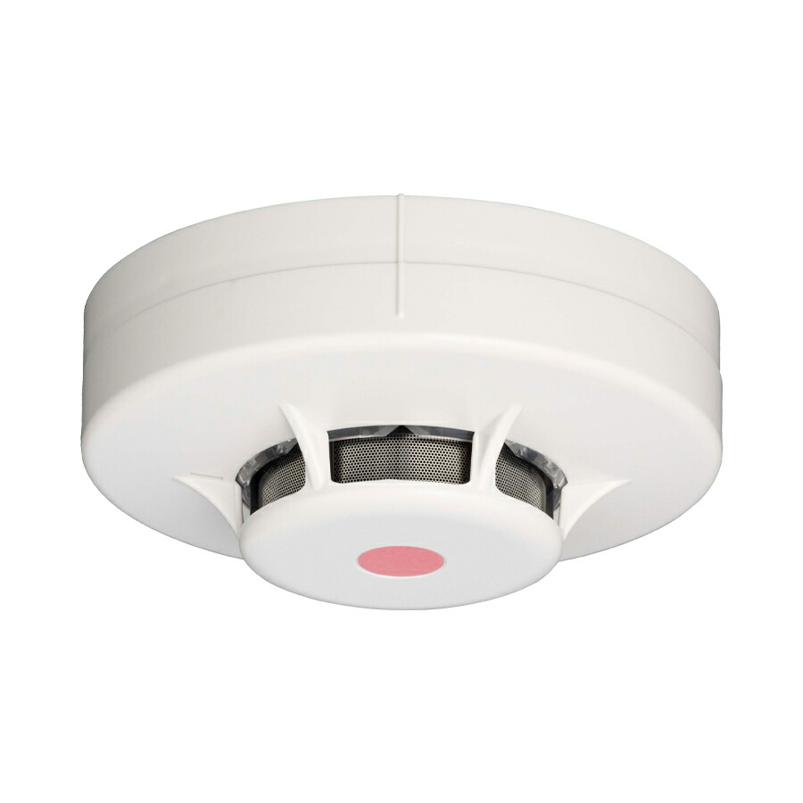 光電式スポット型感知器　３種　露出型　室外表示灯回路付　FDKJ356N-R-X　ナチュラルホワイト(NAW)　FDK346-X後継品　ノーミ製　自動火災報知設備｜命一番堂　店