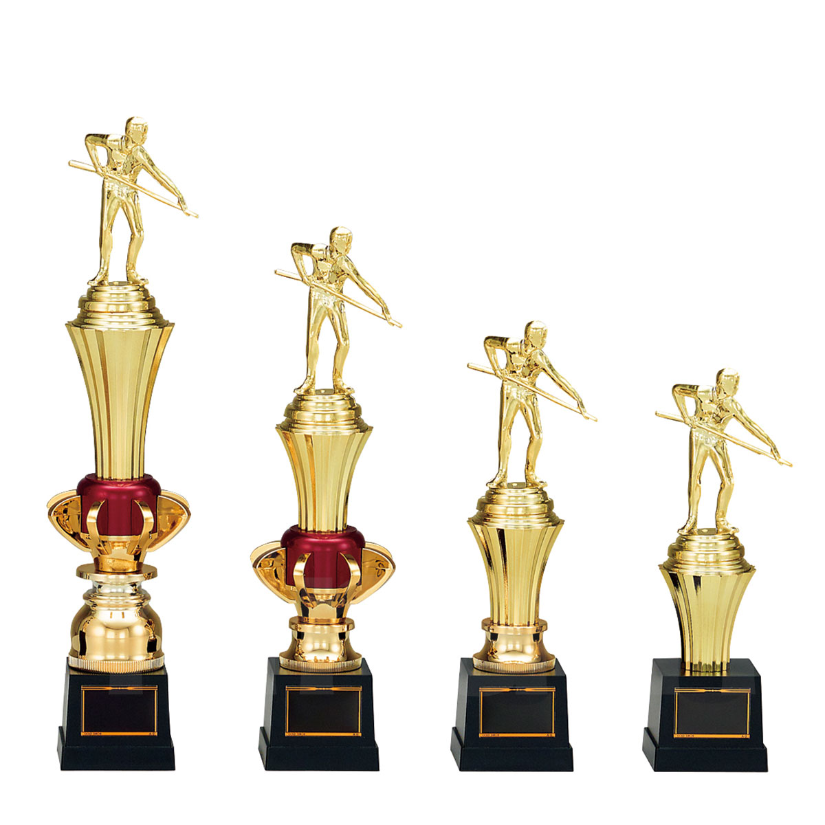 楽天市場】ミニトロフィー・樹脂製トロフィー人形付き（高さ22〜36cm