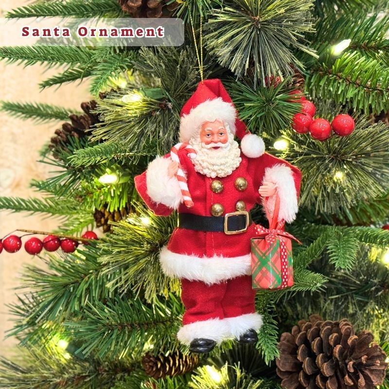 楽天市場】クリスマスオーナメント 18cmサンタオーナメント ベアー