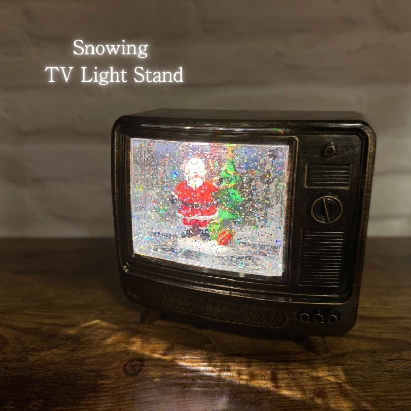 楽天市場】【送料無料】クリスマス レトロ TV ライト