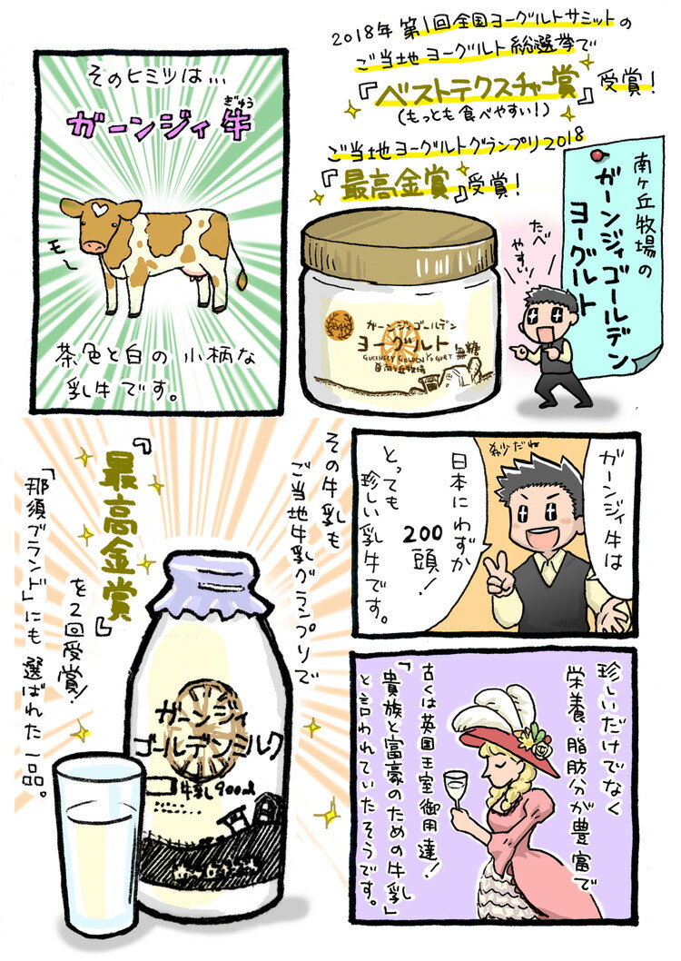 テレビで紹介されました／ ［南ヶ丘牧場のガーンジィゴールデンヨーグルト］450g 送料別 ガーンジィ牛 冷蔵 プレーン ミルク感 高級  ご当地ヨーグルト 朝食 母の日ギフト プレゼント ヨーグルト | antiguaboreal.com