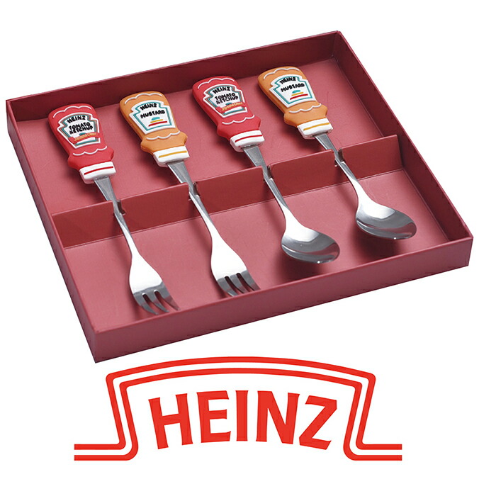 ハインツ　スプーンandフォークセット 楽天市場】Heinz ハインツ ステンレス カトラリー セット