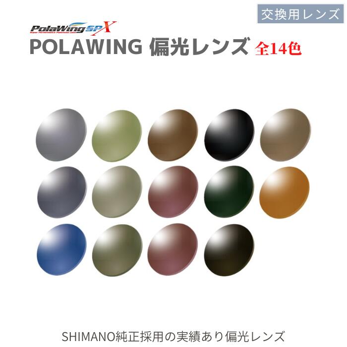 COMBEX 偏光レンズ POLAWING SPX160 UVカット 釣り ドライブ コンベックス ポラウィング160 交換用レンズ