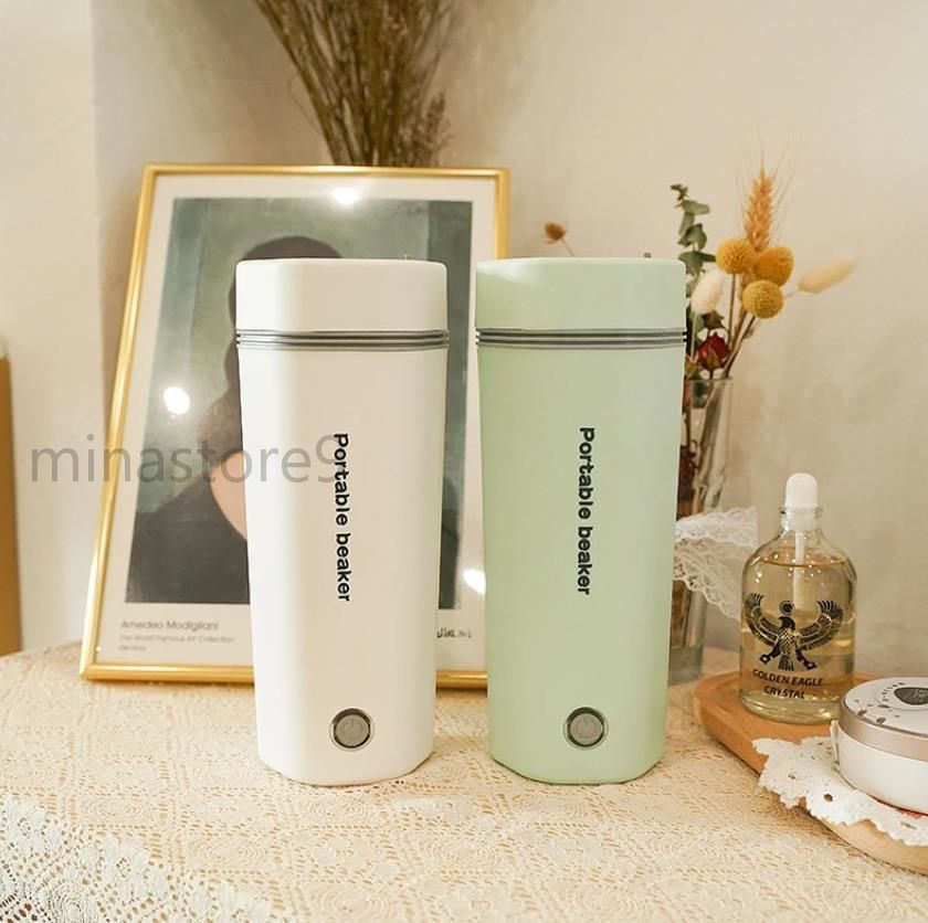 電気ケトル、電気温水カップ、ワイヤレスポータブル充電式トラベル加熱