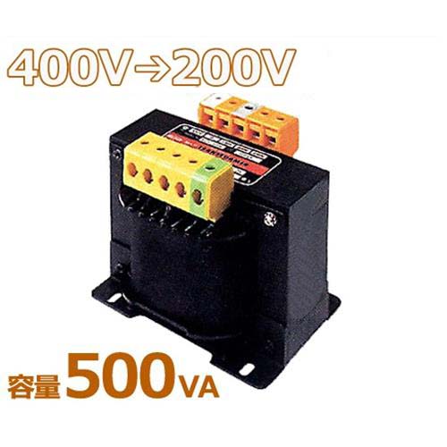 スワロー 複巻きダウントランス M42-500E (400V&rArr;200V/容量500VA/単体型) [変圧器 降圧トランス]｜ミナトワークス 16,622円