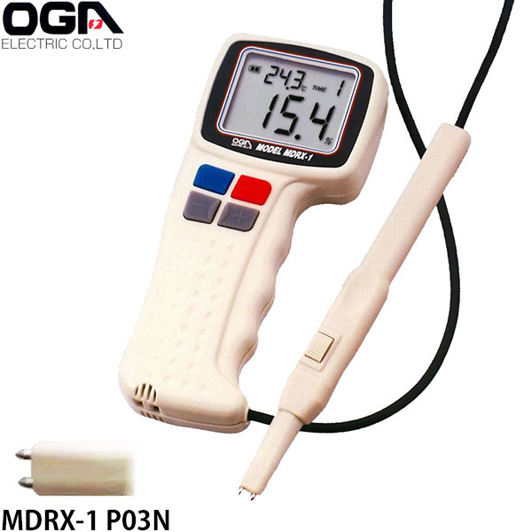 オガ陰電子 飾り気の無い型水分計 MDRX-1 P03N (多役立つこと印字機)