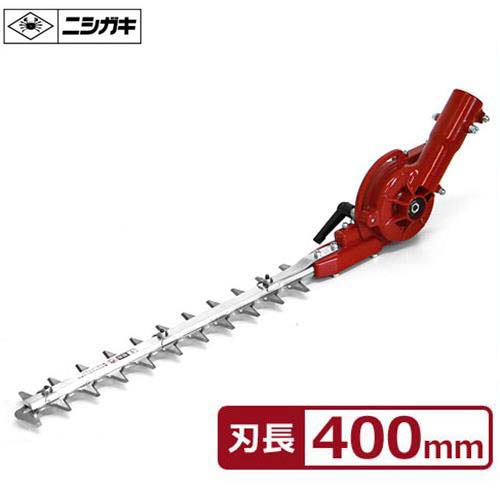 楽天市場】ニシガキ 草刈り機 装着用バリカン 刈太郎500 N-834 (刃長