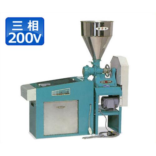 国光社 目の前製粉機＋粉ふるい機書き割り 粉太郎 SN-C型 (三相200V750W) [ソバ 蕎麦 目の前粉]