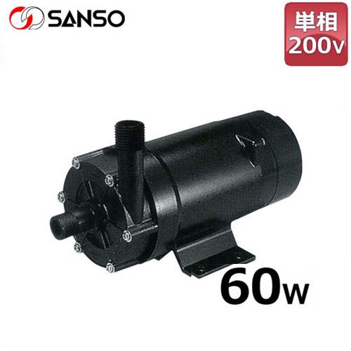 三相電機 磁石揚水機 PMD-582B2 (単相200V60W/ケミカル・塩水用)