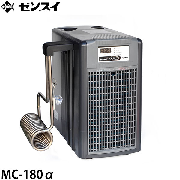 楽天市場 ゼンスイ 水槽用クーラー Mc 75a 冷却水量280l以下 淡水 海水両用 Mc75a ミナト電機工業