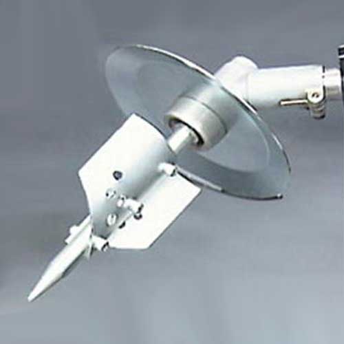共栄 草刈り機用穴掘り機 穴掘アタッチメント モグ太郎 14cmタイプ [草刈機 刈払機 替え刃]｜ミナトワークス