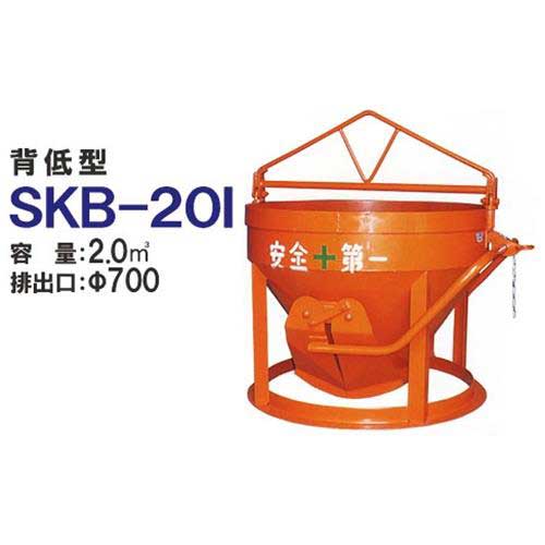 カマカラ 生混凝土井戸釣瓶 SKB-20I (背低型/井戸釣瓶静電容量2.0m3) [生コンバケツ]