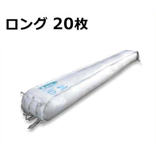 吸水型土のう袋 土No袋 ロング型 #725 20枚入り [土嚢袋]｜ミナトワークス