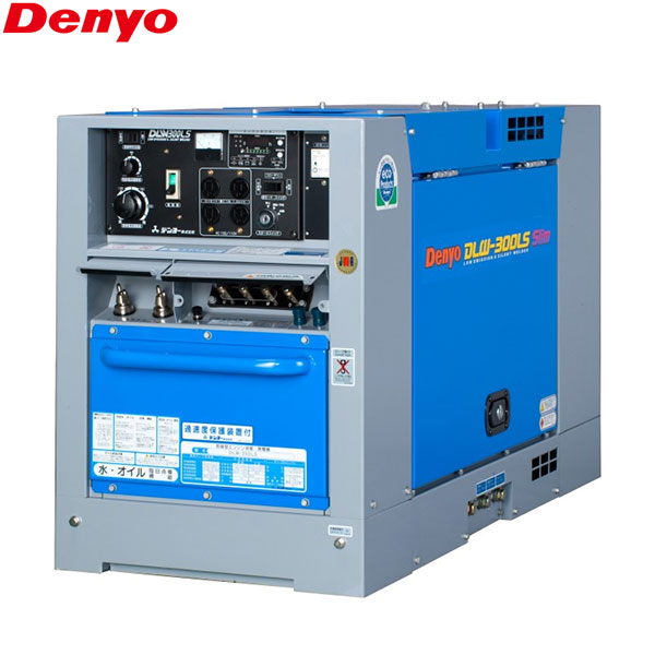 楽天市場】デンヨー 低騒音型 ディーゼルエンジン溶接機 DLW-400LSW