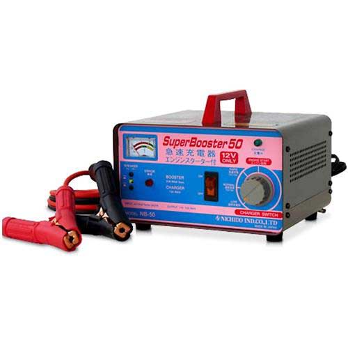 楽天市場】日動 急速充電器 NB-150 スーパーブースター (12V/24V対応