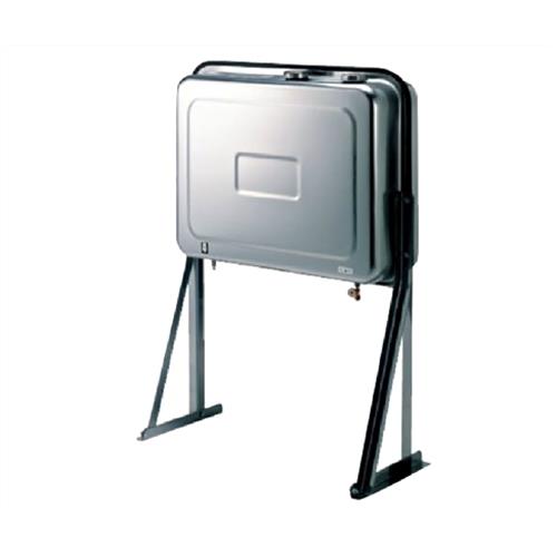 楽天市場】ステンレスオイルタンク(灯油タンク) 90L 壁寄り角タンク