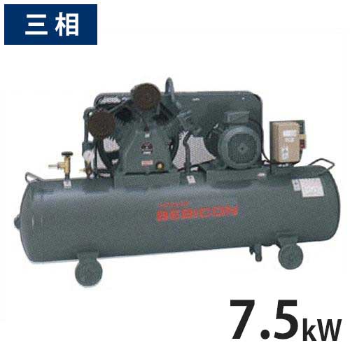 コンプレッサー日立5.5 kw oilfree 75p-14va562.jpg