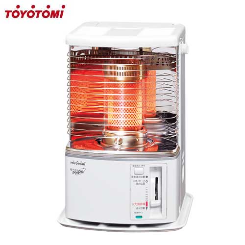 トヨトミ 原油暖房器 シングル燃えさかる RS-H2924(W) (白いこと/キャリングハンドル付き添い人/混凝土10畳/木造8畳)