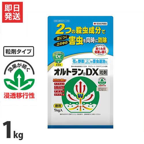 楽天市場 住友化学園芸 園芸用 殺虫剤 オルトランdx粒剤 1kg 花 野菜 害虫 防除 ミナト電機工業