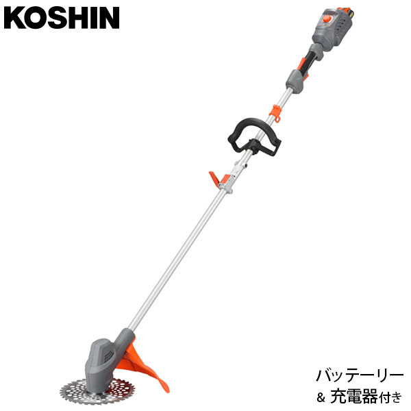 工進 充電式草刈機 18V スマートコーシン SBC-1825LB ループハンドル [草刈り機 刈払機 刈払い機 バッテリー コードレス]｜ミナトワークス
