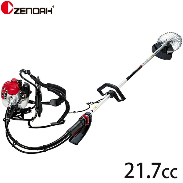 楽天市場】ｾﾞﾉｱ 背負い式刈払機 くるくるｶｯﾀｰ BKZ275L-DC : カワノ農機