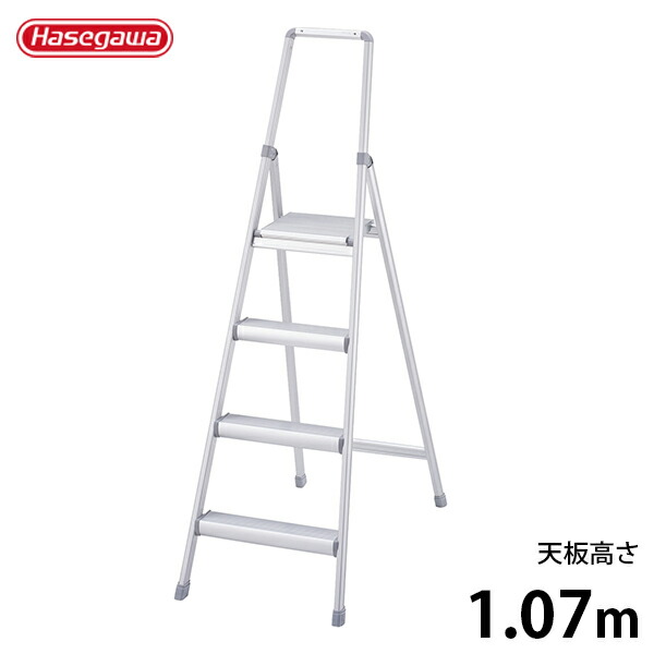 長谷川加工 上枠付踏み台 サルボ SRA-11a (上昇限度高さ1.07m/最大限度当てはめる掛け目100kg)